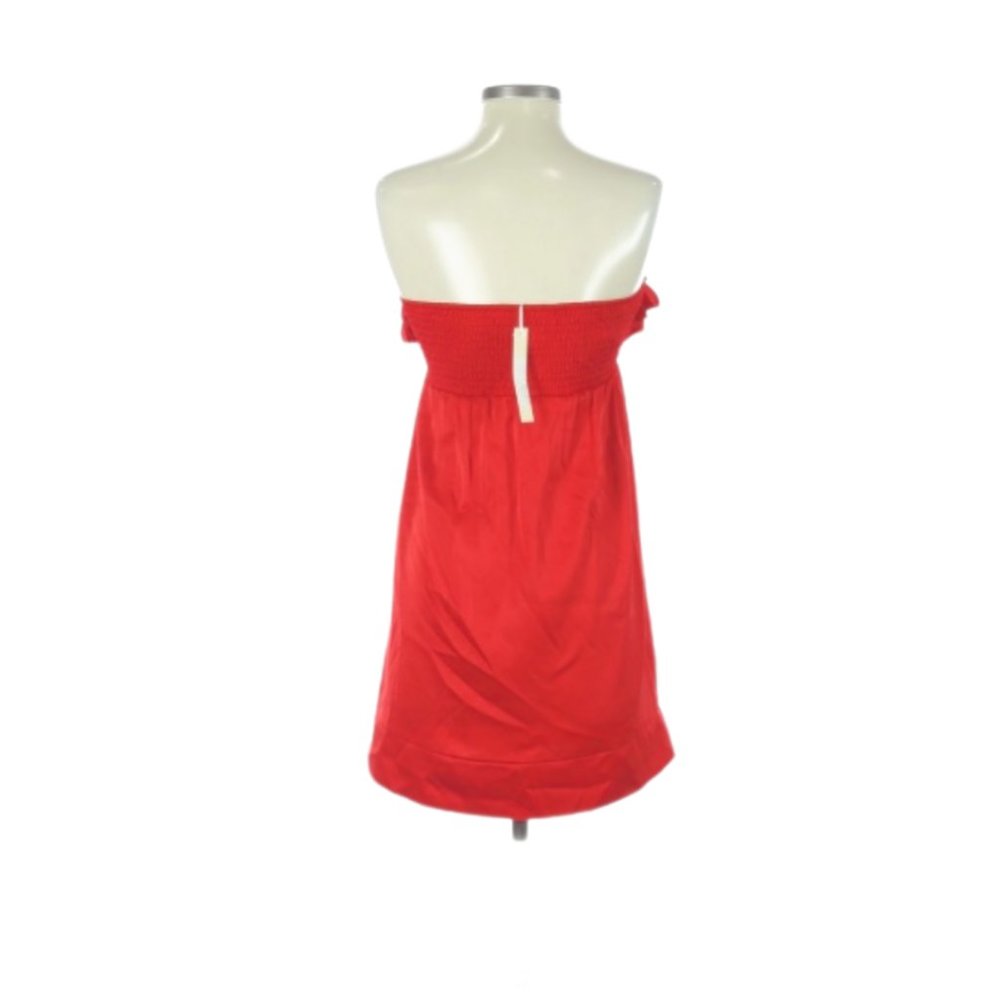 Esley Ruffle Red Dress - Picture 2 of 2